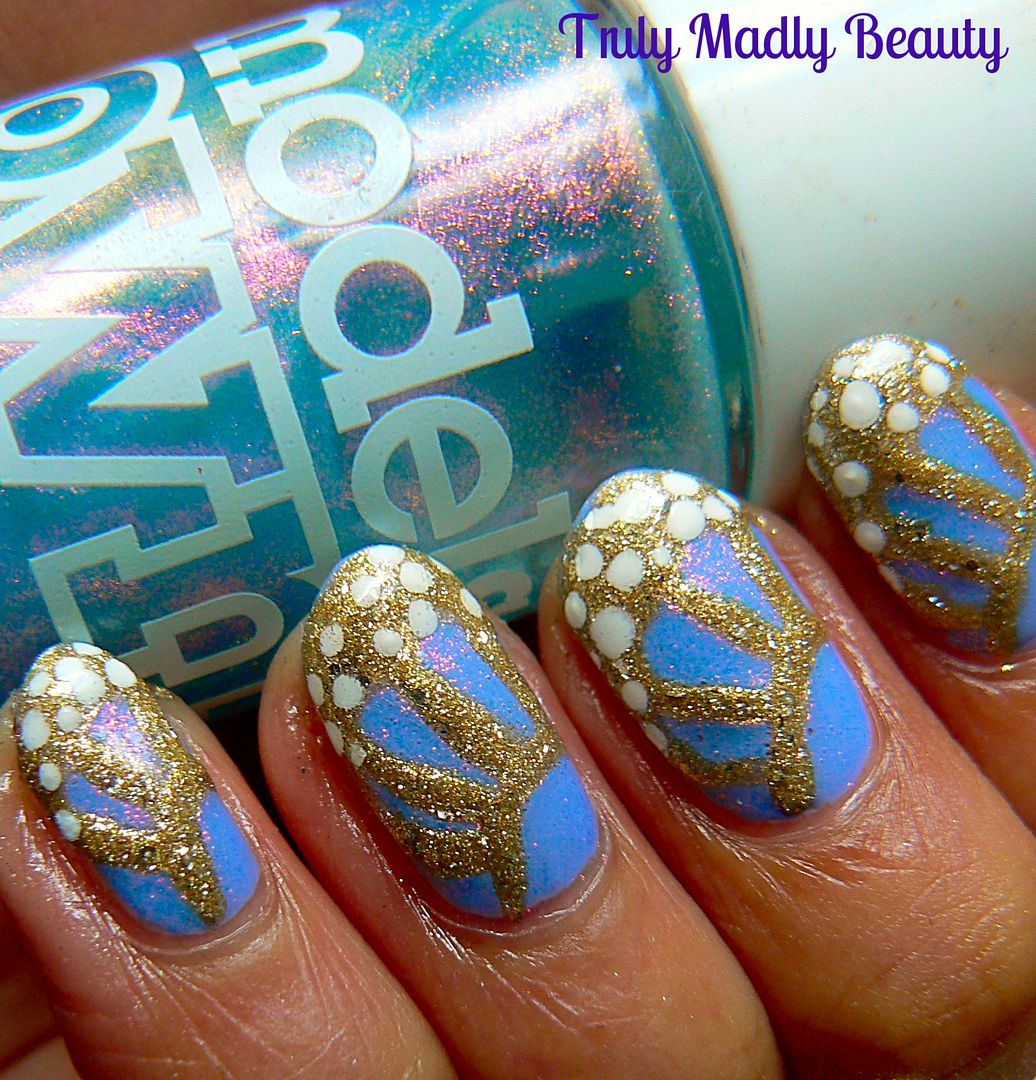 Truly Madly Beauty: Disney Nail Art Series - Cinderella Fairy-tale