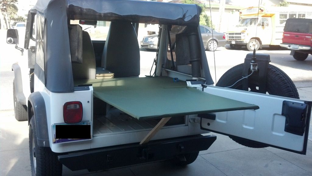 My YJ Sleeping Solution Jeep Wrangler Forum