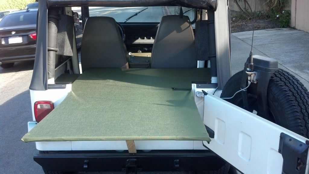 My YJ Sleeping Solution Jeep Wrangler Forum