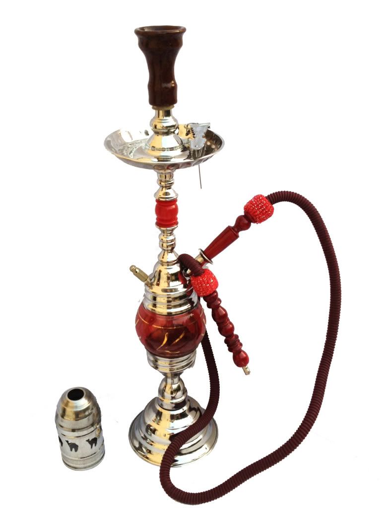 Amazing 24" Egyptian Rotating Hookah, Beautiful Large Egyptian Hookah