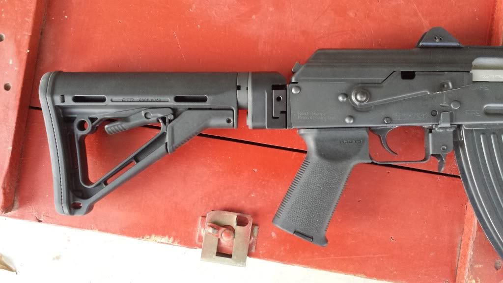 M92 PAP Pistol to SBR with M4 Folding Stock