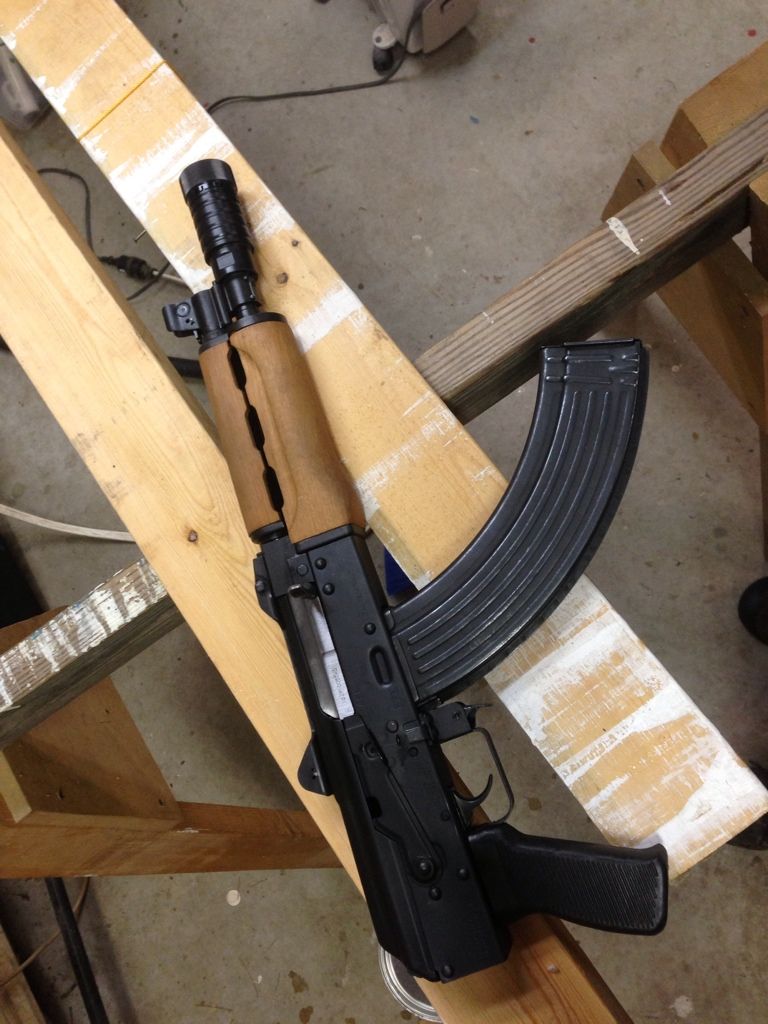 M92 PAP Pistol to SBR with M4 Folding Stock