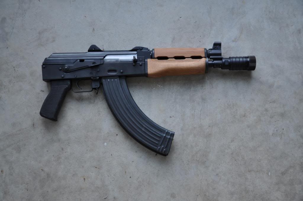 M92 PAP Pistol to SBR with M4 Folding Stock