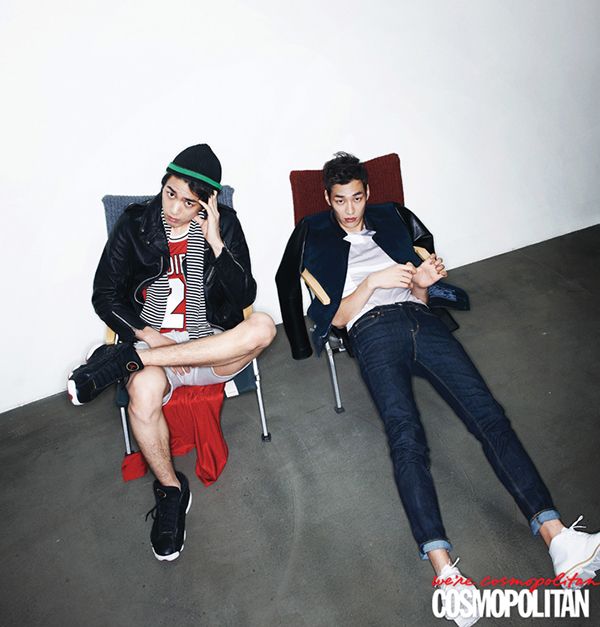 Sung Joon and Kim Young Kwang for Cosmopolitan [March.2013]