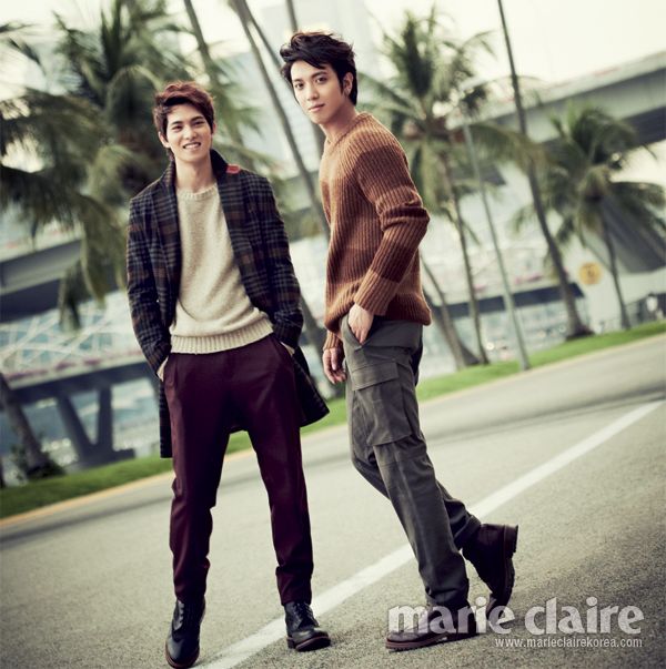 Jung Yong Hwa and Lee Jong Hyun  for Marie Claire [January.2013]