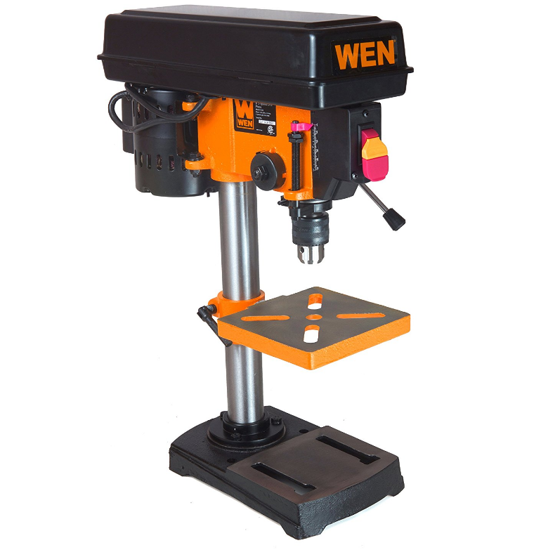 Drill Press Benchtop Wen Bench Table 8Inch bevel Metal 5 Speed Shop