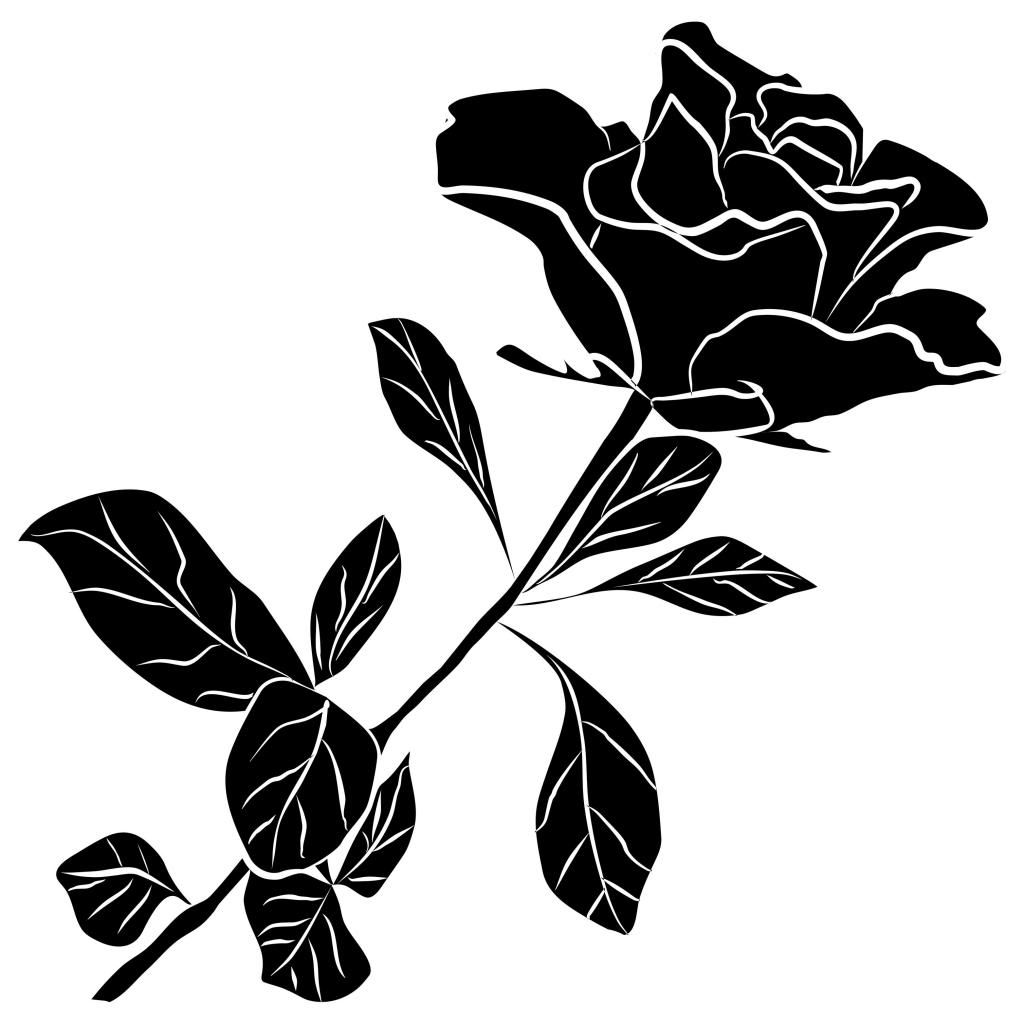 clipart rose noire - photo #35