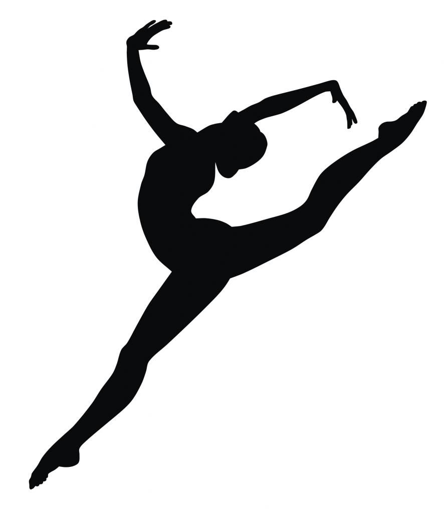 free clip art gymnastics silhouette - photo #37