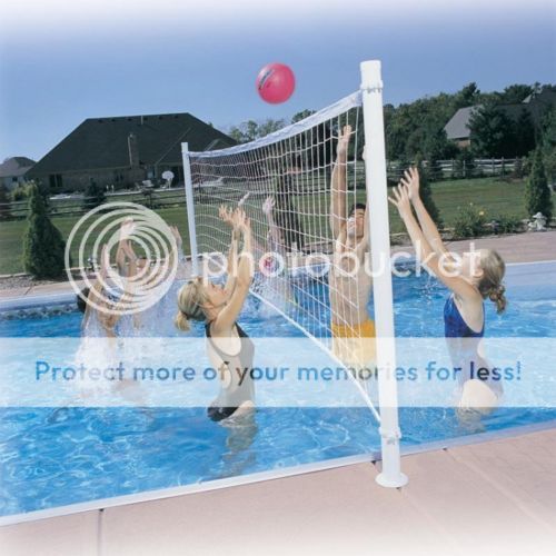 Pool Volleyball Set Backyard Swimming Poolside Water Ball Exercise Sport Games eBay