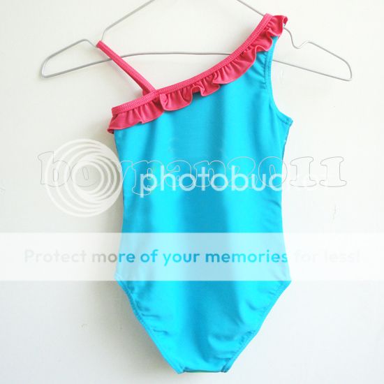 Kids Girls Princess Ariel Mermaid Swimwear Swimsuit Bather Costumes AGE3 4Y