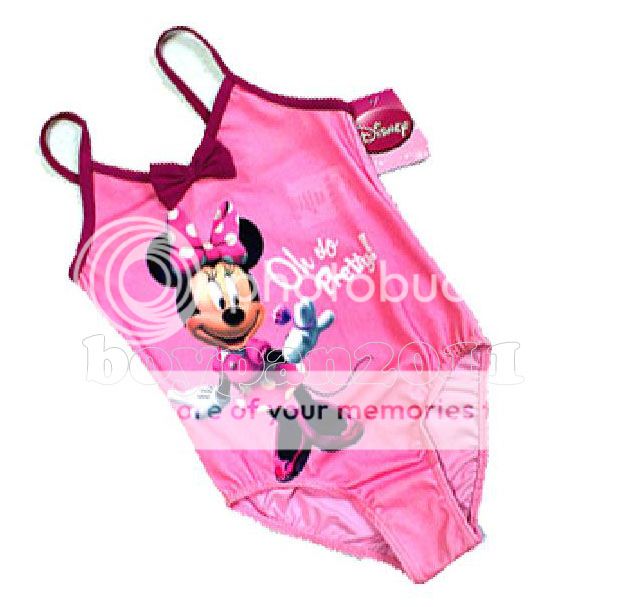 Kids Girls Mickey Mouse Swimwear Swimsuit Age 3 4Year Bather Swimming Costumes