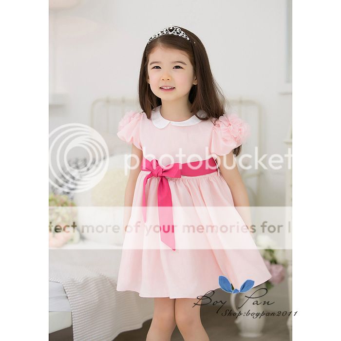 New Kids Clothing Prom Dresses Toddlers Girls Princess Chiffon Dresses AGES1 7Y