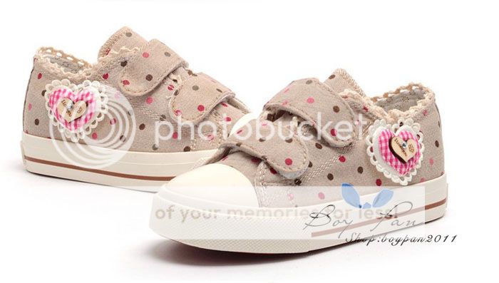 New Children Shoes Online Beautiful Girls Tiny Dots Kawaii Shoes Size 10 1 US