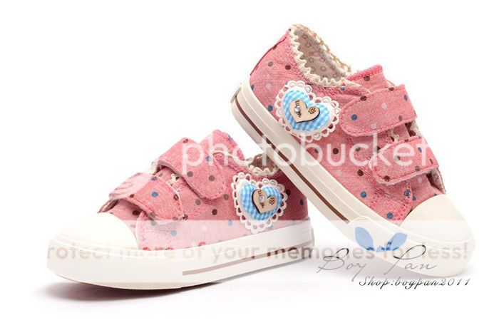New Children Shoes Online Beautiful Girls Tiny Dots Kawaii Shoes Size 10 1 US