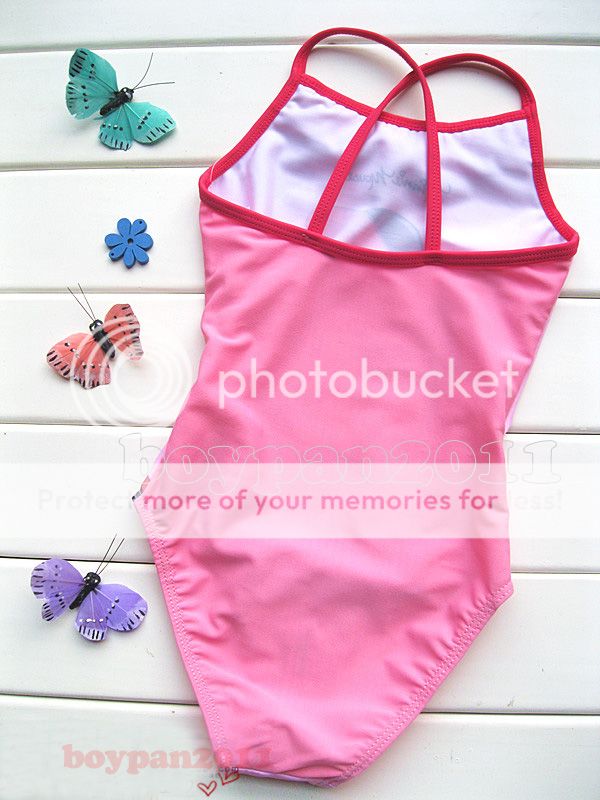 Kids Girls Mickey Mouse Swimwear Swimsuit Tankini Bather Swimming Costumes 2 8Y