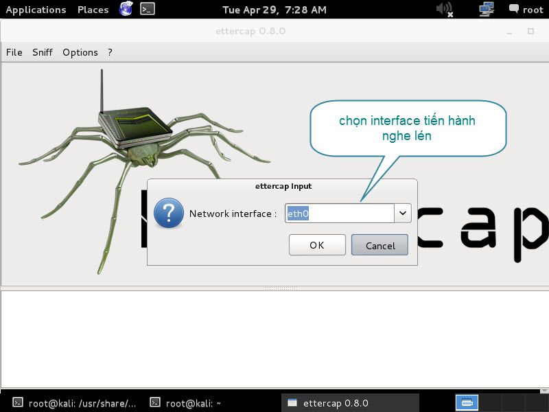 DNS Spoofing Hack Facebook