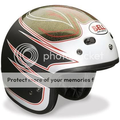 BELL HELMET CUSTOM R/T RODDER Large moto old school bobber  