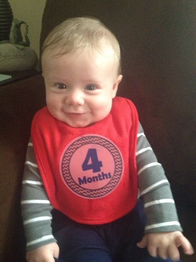 My 4 month old baby boy - BabyCenter