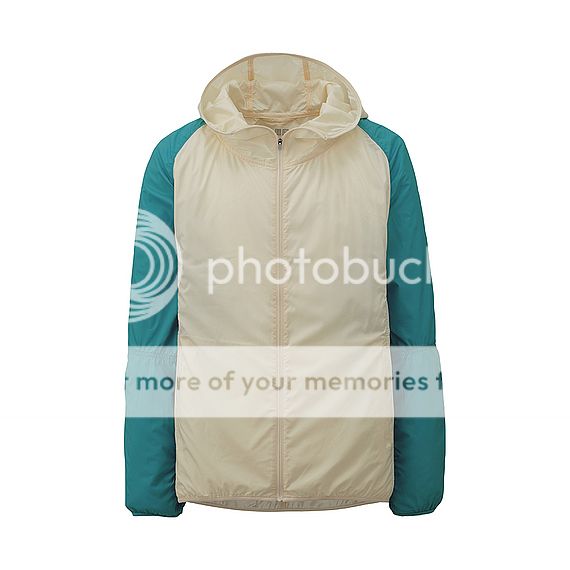 new uniqlo light pocketable parka off white size l xl japan